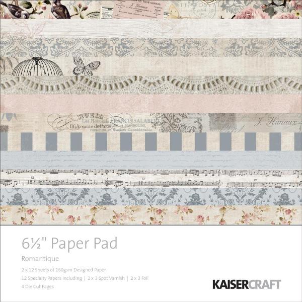 Kaisercraft Romantique Paper & Die-Cuts Pad