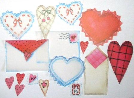 Vellum Die Cuts - Love Letters