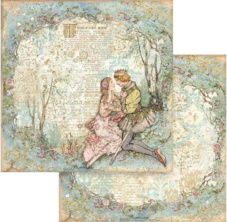 Stamperia Double-Sided Paper - Sleeping Beauty Lovers SBB795