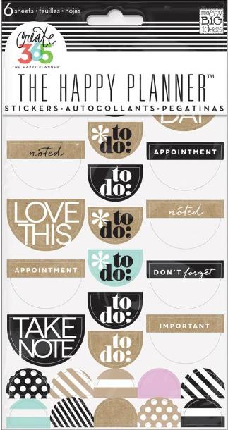Create 365 Stickers Love This Neutral 6 Sheets/Pkg (PPS-52)