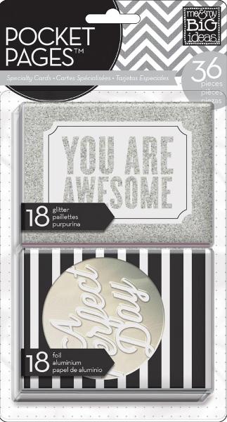 Me & My Big Ideas Pocket Pages Specialty Cards YOU'RE AWESOME(TPCX-01)
