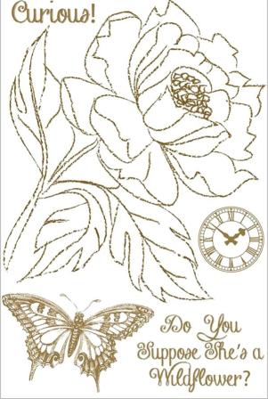 Marion Smith Design - Mad Tea Party  Curious Clear Stamps