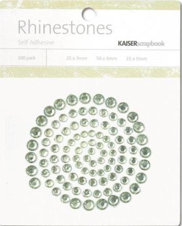 Kaisercraft Rhinestones - Mint Green