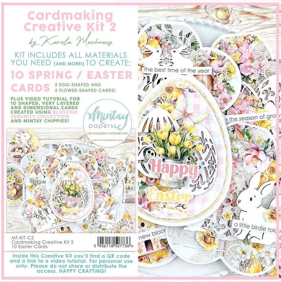 Mintay Creative Kit 2 Cardmaking 10 Easter Cards (MT-KIT-C2)
