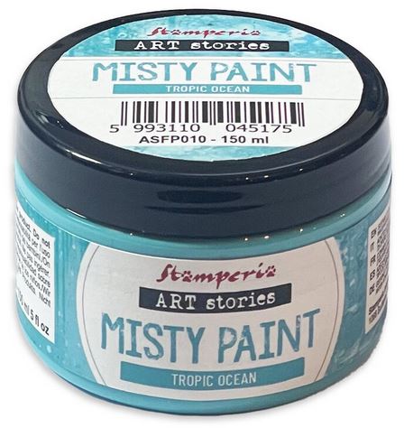 Stamperia Art Stories Misty Paint Tropic Ocean 150ml 