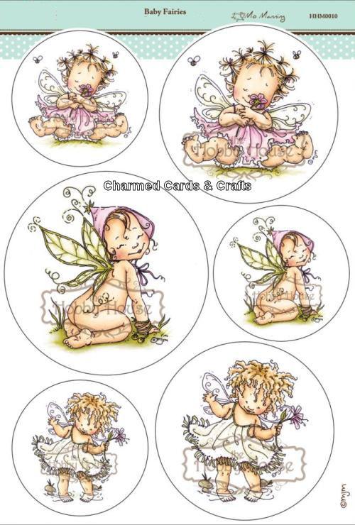 Mo Manning Card Topper Sheet - Baby Fairies