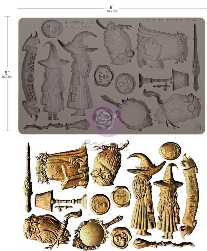 Prima Marketing Made of Magic 5x8 Inch Decor Mould by The 3 Girls Tale
