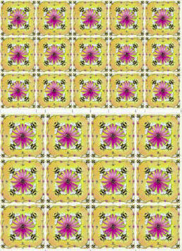 Mini Picture Sheets - Bees and Flower