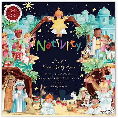 Craft Consortium Nativity -  6x6 Paper Pad