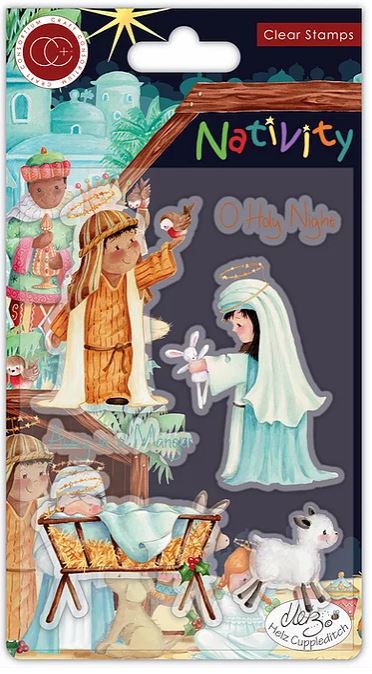 Craft Consortium Nativity - Stamp Set - Nativity