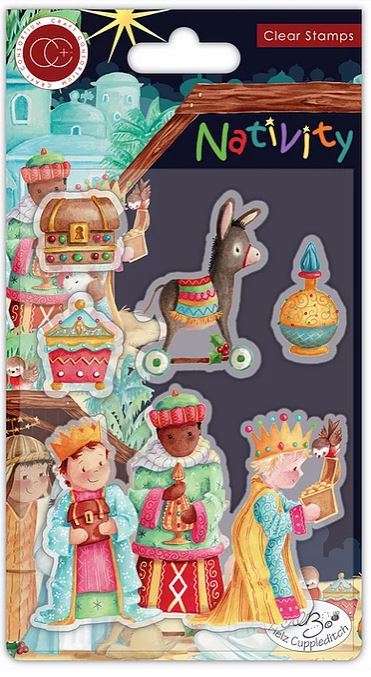 Craft Consortium Nativity - Stamp Set - Three Wise Men