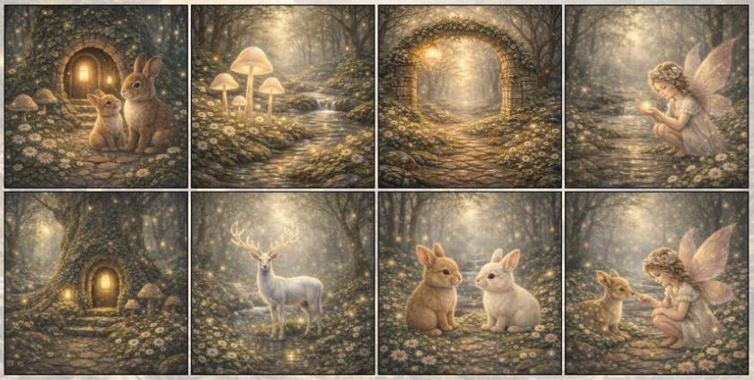 Paper Favourites Magical Forest 6x6 Inch Paper Pack (PF581)