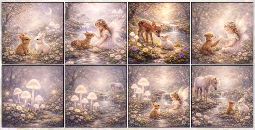 Paper Favourites Magical Nature Dreams 6x6 Inch Paper Pack (PF582)