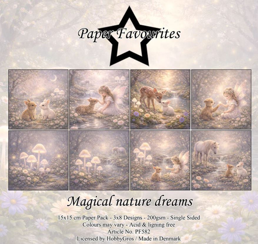 Paper Favourites Magical Nature Dreams 6x6 Inch Paper Pack (PF582)