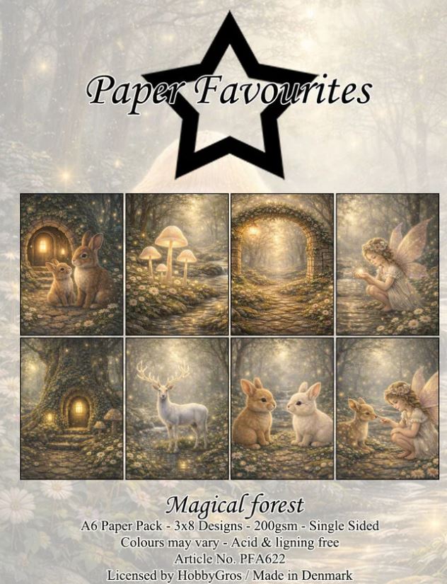 Paper Favourites Magical Forest A6 Paper Pad (PFA622)