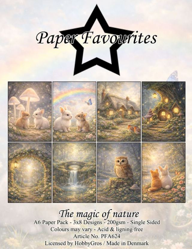 Paper Favourites The Magic of Nature A6 Paper Pad (PFA624)