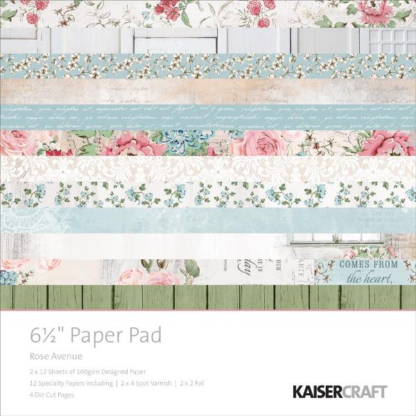 Kaisercraft Rose Avenue Paper & Die-Cuts Pad