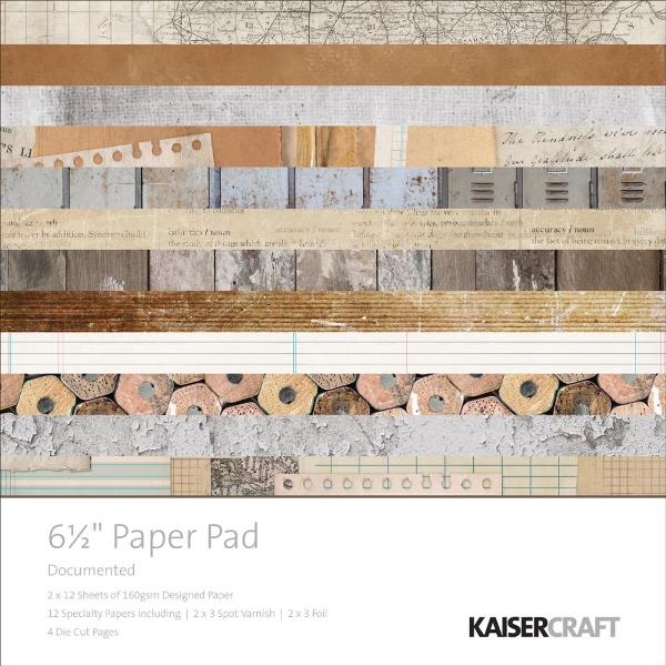 Kaisercraft Documented Paper & Die-Cuts Pad
