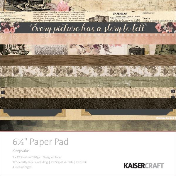 Kaisercraft Keepsake Paper & Die-Cuts Pad