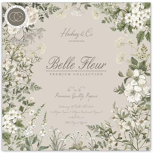 Craft Consortium Belle Fleur 6x6 Paper Pad