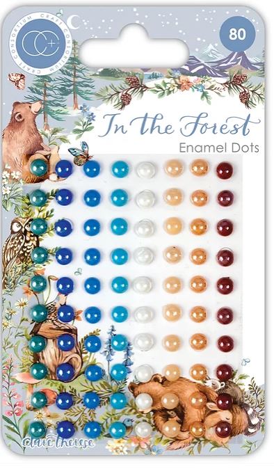 Craft Consortium In The Forest Enamelled Dots