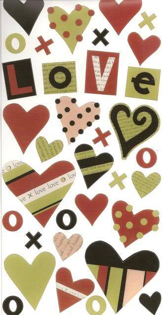 SALE: Pebbles Inc  Stickers - Straight Talk (Love)