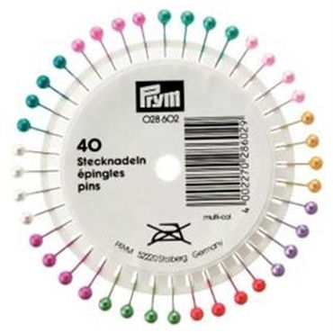 Prym Pearl Head Assorted Colours (HB)