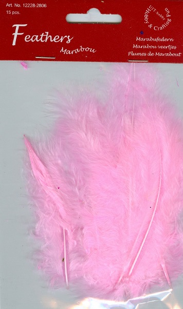 Marabou Feathers PINK (2806)