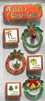 3D Christmas Embellishment Packs Narrow
