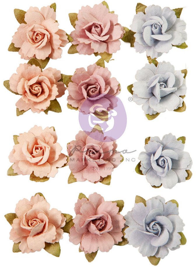Prima Marketing Bohemian Heart Flowers Relaxed State (12pcs) (668310)