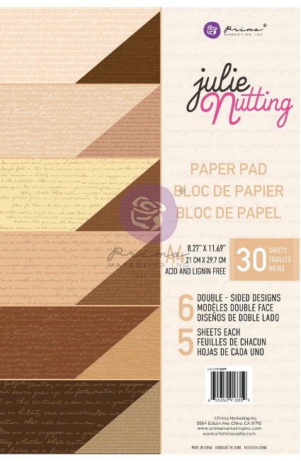 Prima Marketing Julie Nutting Skin Tones A4 Paper Pad (913359)