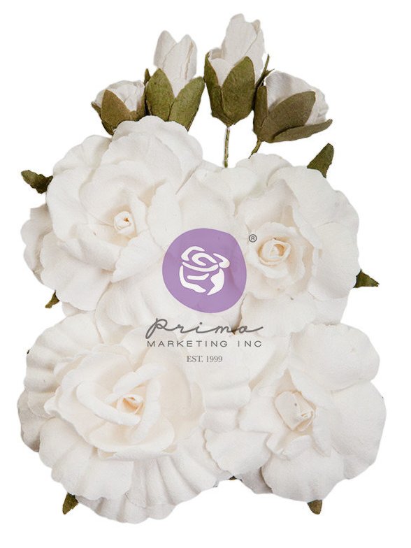 Prima Marketing Sharon Ziv Flowers Lily White (8pcs) (661113)