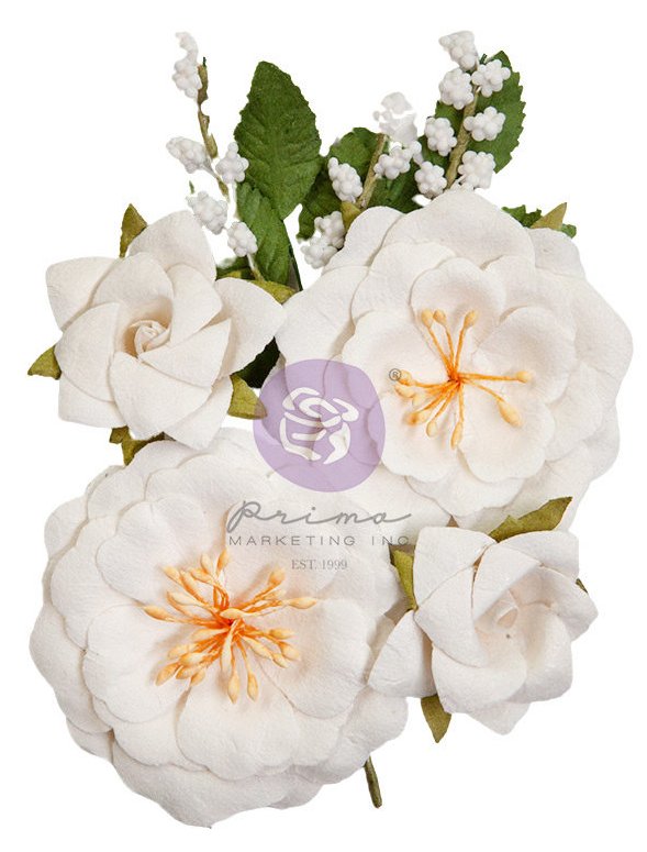 Prima Marketing Sharon Ziv Flowers Porcelain Florals (6pcs) (661120)