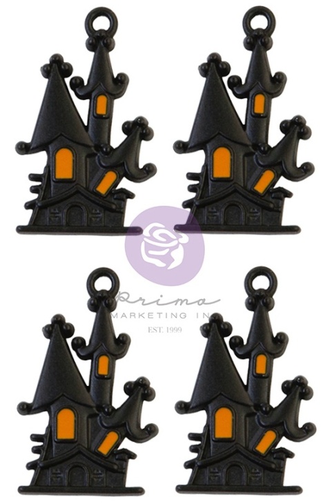 Prima Thirty-One Charms Matte Haunted House (4pcs) (997335)