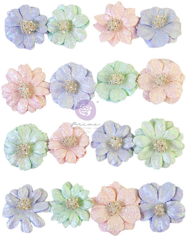 Prima Marketing Watercolor Floral Flowers Pretty Tints (653095)