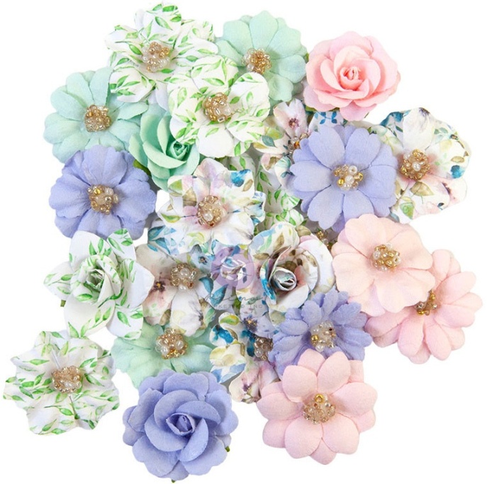 Prima Marketing Watercolor Floral Flowers Tiny Colors (653101)