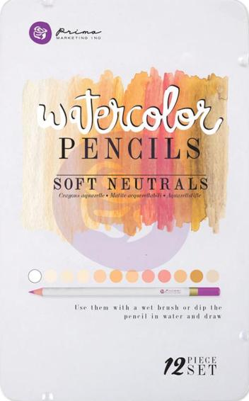 Prima Watercolor Pencils - Soft Neutrals
