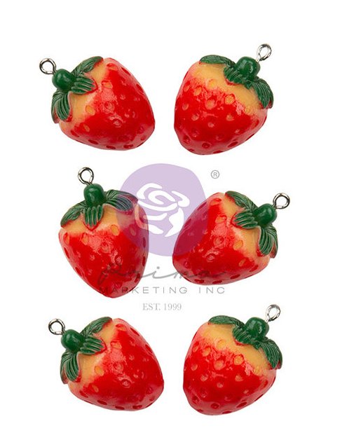 Prima Strawberry Milkshake Charms (998615)