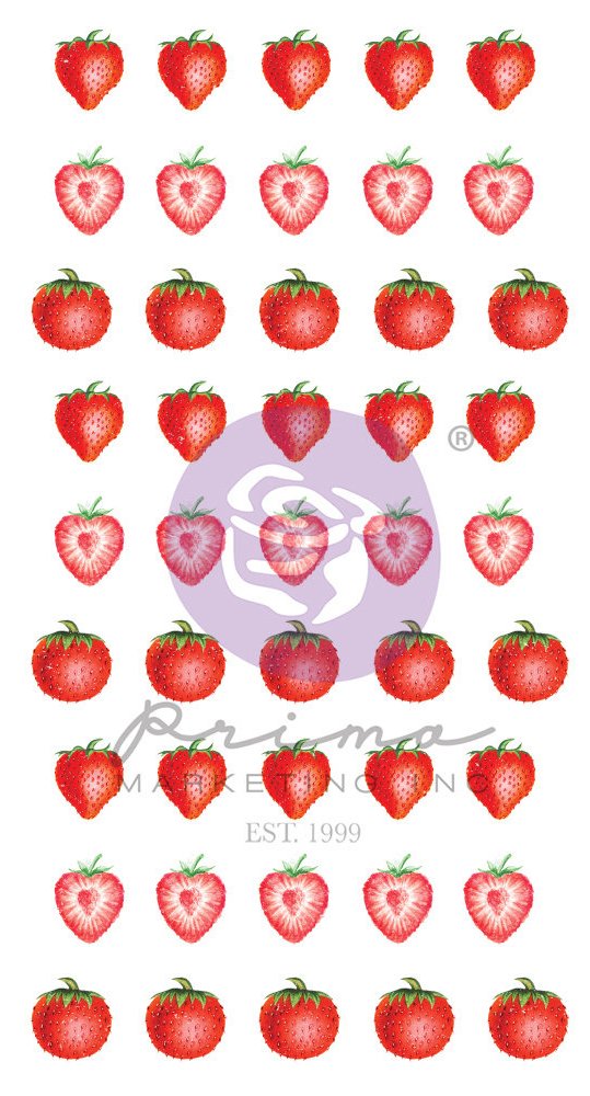 Prima Strawberry Milkshake Puffy Stickers (998592)