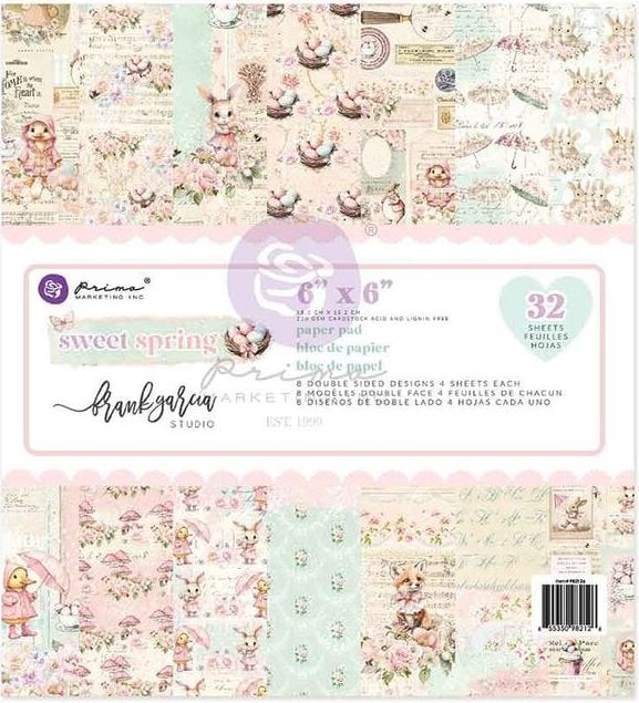 Prima Marketing Sweet Spring 6x6 Inch Paper Pad (982126)