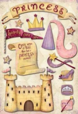 Karen Foster Design Stickers - Princess