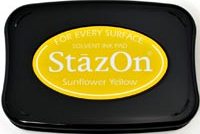 StazOn Ink Pads - Sunflower Yellow