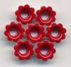 Flower Eyelets - Red