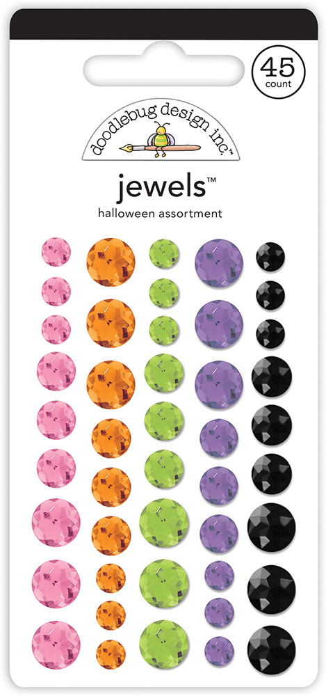 Doodlebug Design Halloween Assortment Jewels (7413)