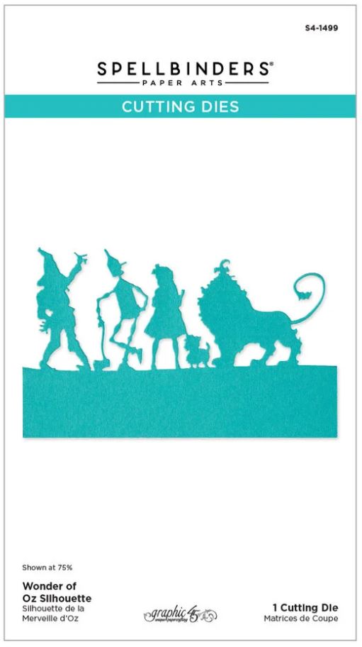 Spellbinders/Graphic 45 Wonder of Oz Etched Dies Silhouette (S4-1499) 