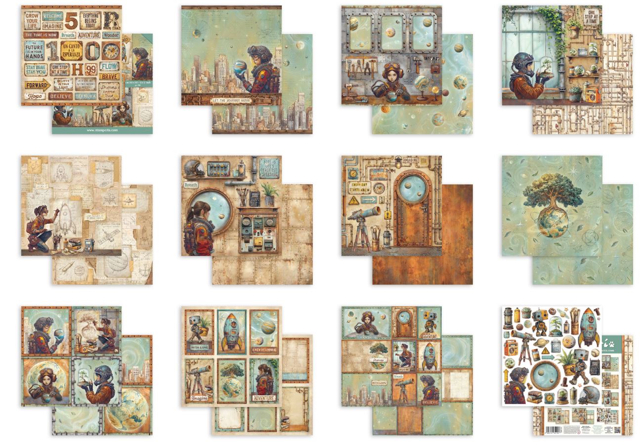 Stamperia A New Beginning 12