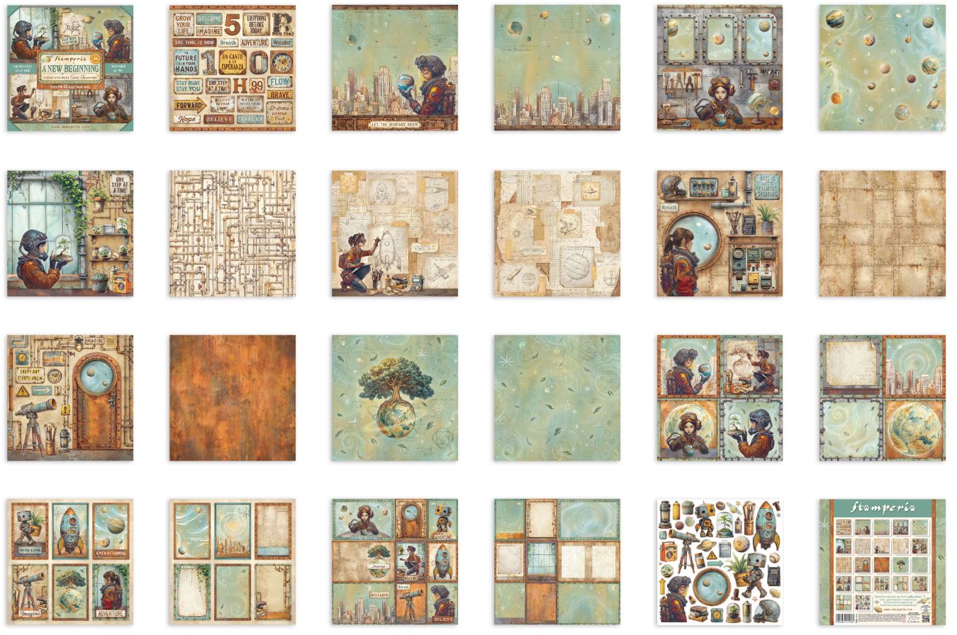 Stamperia A New Beginning 12