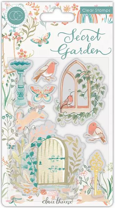 Craft Consortium Secret Garden Stamp Set - Secret Garden