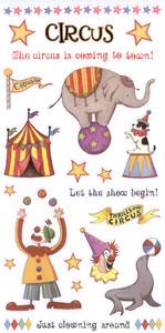 Woodstock Creative Stickers - Circus