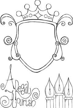 PaperArtsy Crown & Castles #5